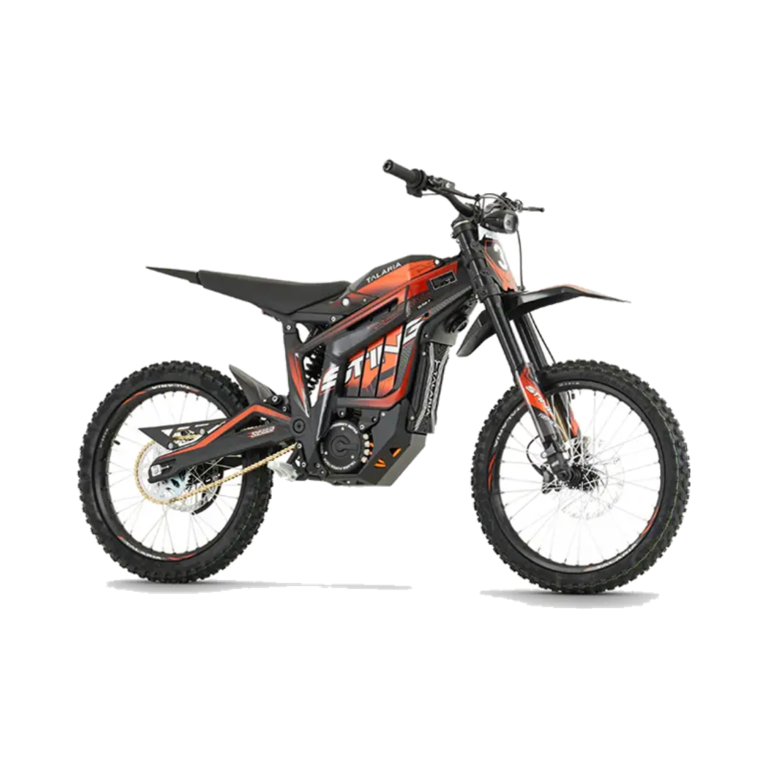 Talaria Sting R black with orange graphics