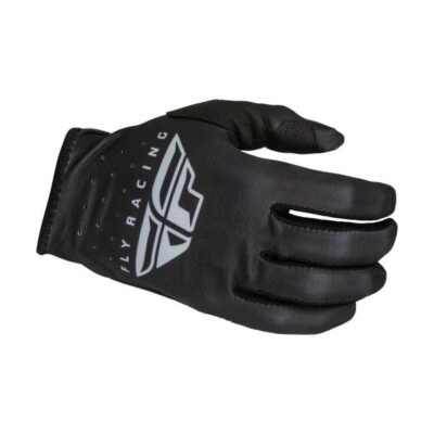 Fly Lite MX Gloves Black Grey