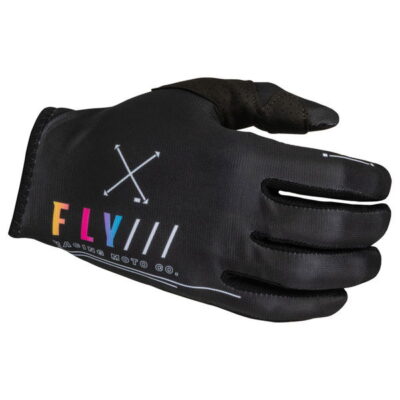 Fly Lite SE Avenge MX Gloves Black Sunset