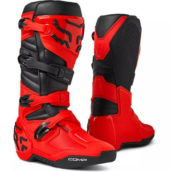 Fox Comp Boots Flo Red