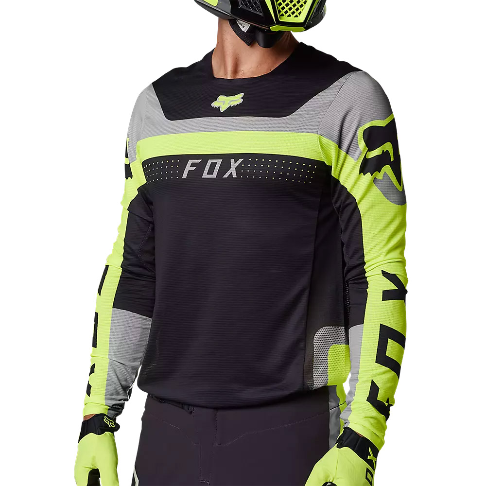 Fox Flexair Efekt Jersey Flo Yellow - Image 3