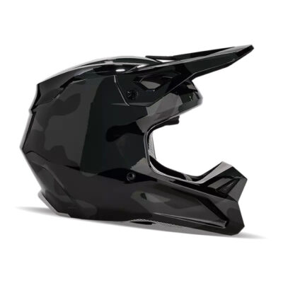 Fox V1 Bnkr Helmet Black Camo