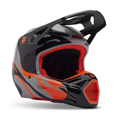 Fox V1 Emotion Helmet MX24 Steel Grey