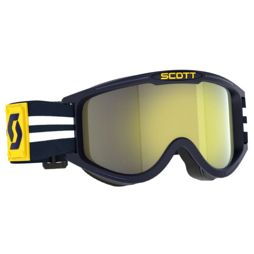 Scott 89X ERA Goggles Blue White Yellow Chrome