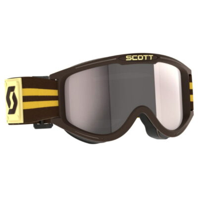 Scott 89X ERA Goggles Brown Silver Chrome