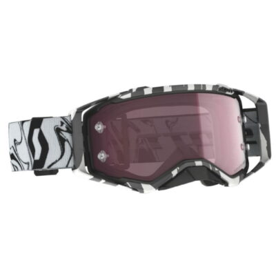 Scott Prospect Amplifier Goggles Marble Black White Rose Works