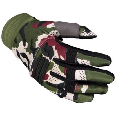 Scott X-Plore Gloves Green Tan