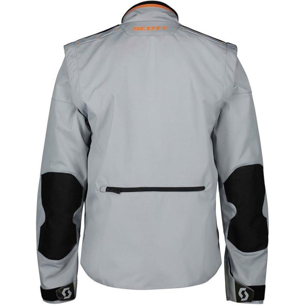 Scott X-Plore Jacket Grey Orange - Image 2