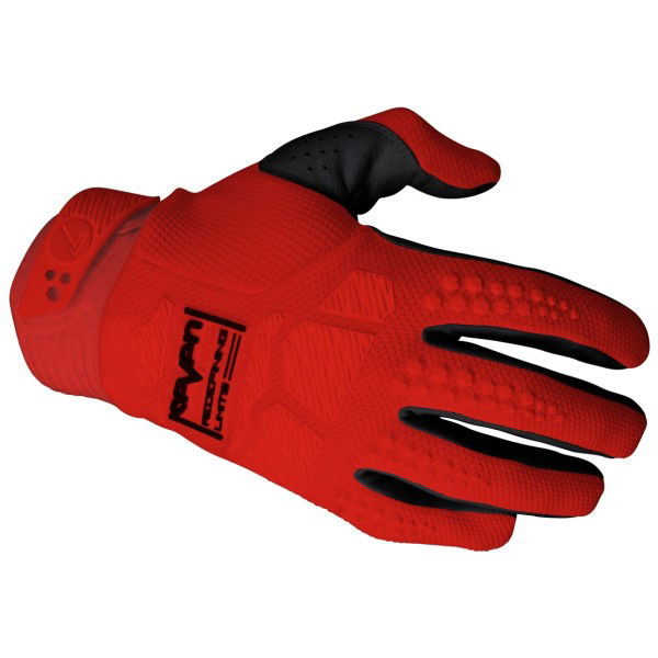 Seven Rival Ascent MX Gloves Flo Red