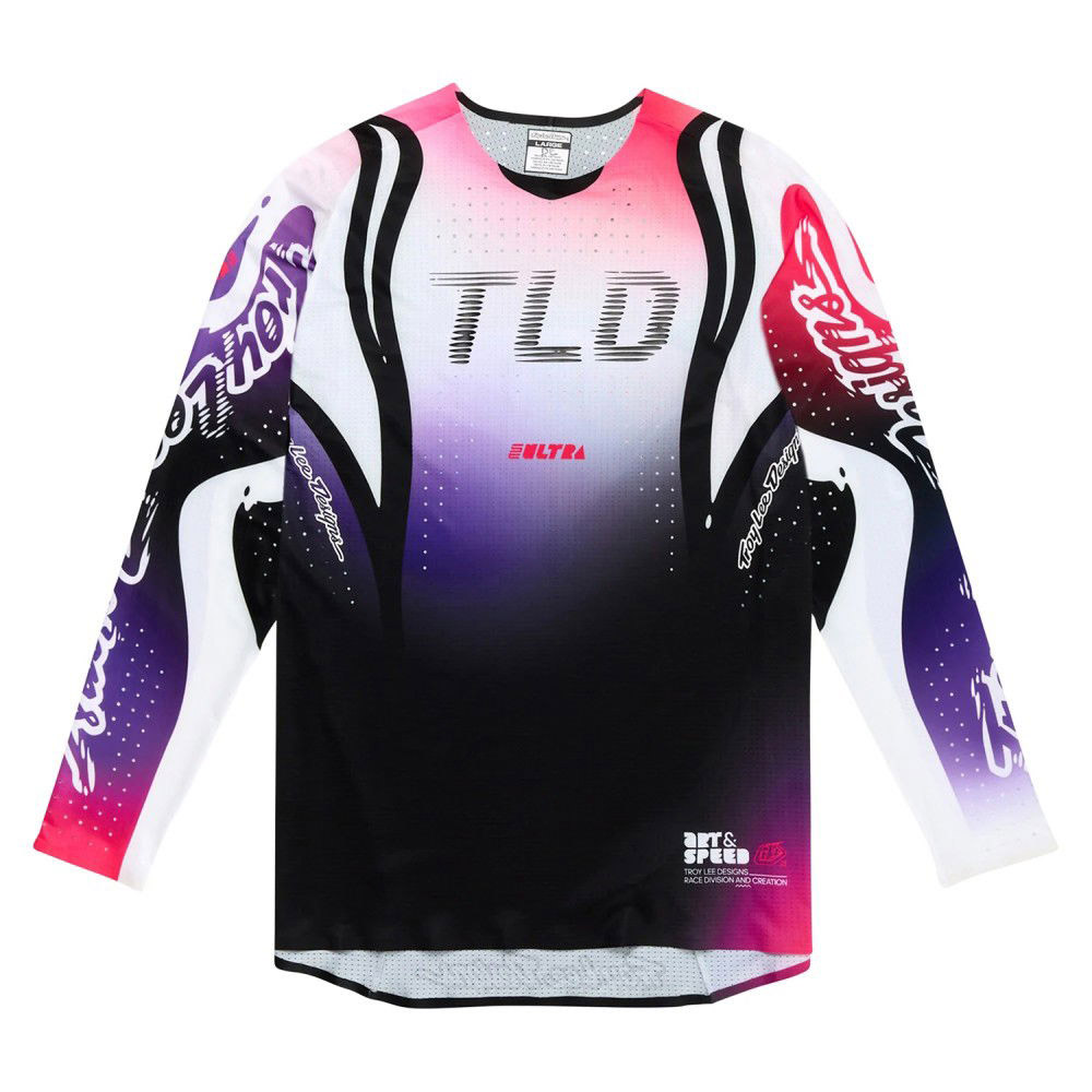 Troy Lee Designs SE Ultra Drip Jersey Black Purple
