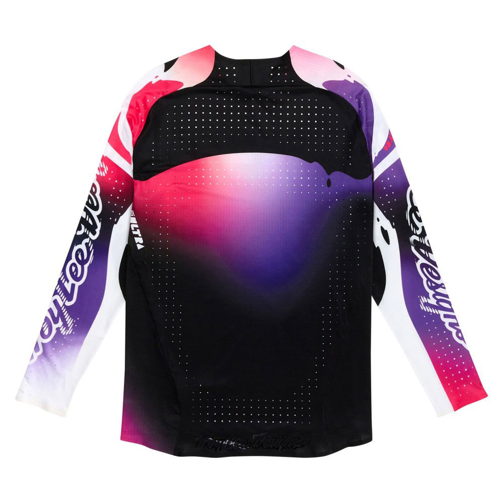 Troy Lee Designs SE Ultra Drip Jersey Black Purple - Image 2