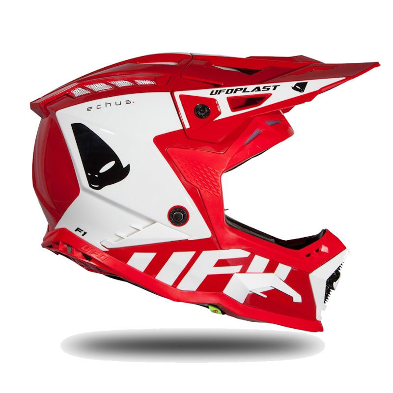 UFO Echus Helmet Red - Image 3